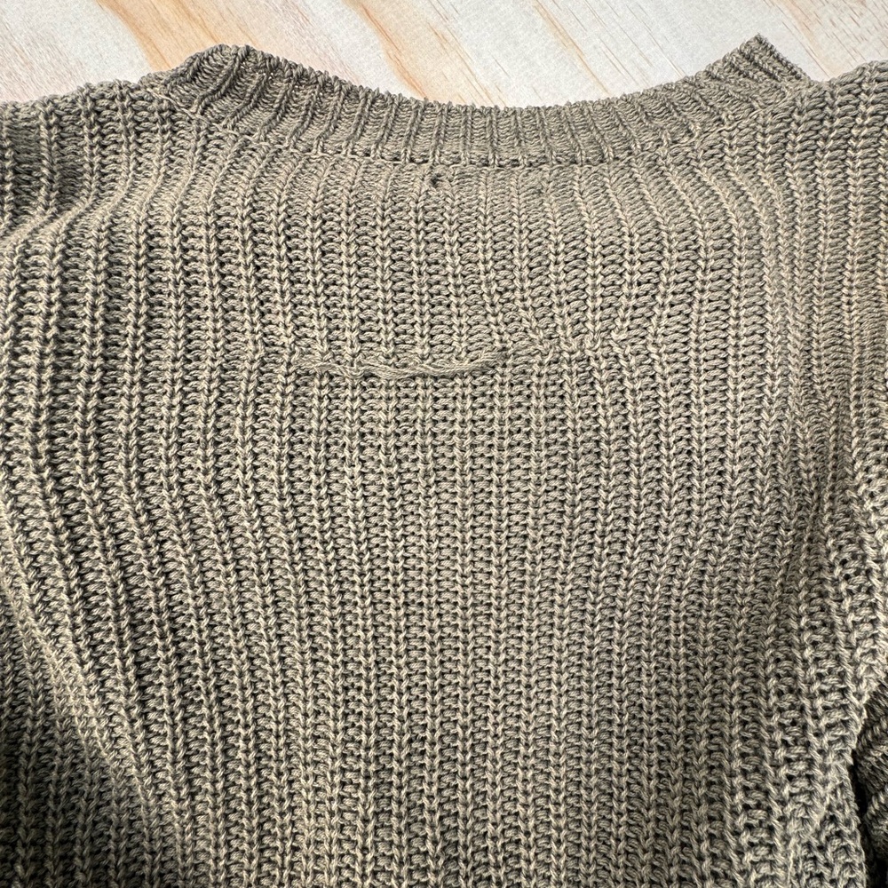 KAPITAL Made in Japan Oversized Distressed Knit Sweater RARE FIND Size 1 (small) - Picture 8 of 12